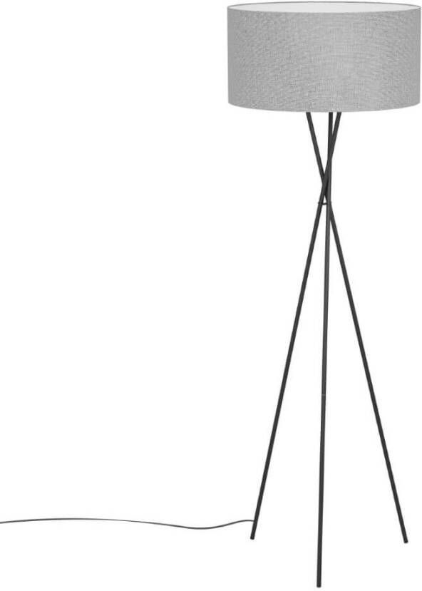 EGLO Fondachelli Vloerlamp E27 151 5 cm Zwart Grijs
