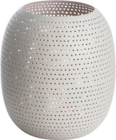 Gusta. Gusta Lantaarn m gaatjes 12x15cm Beige
