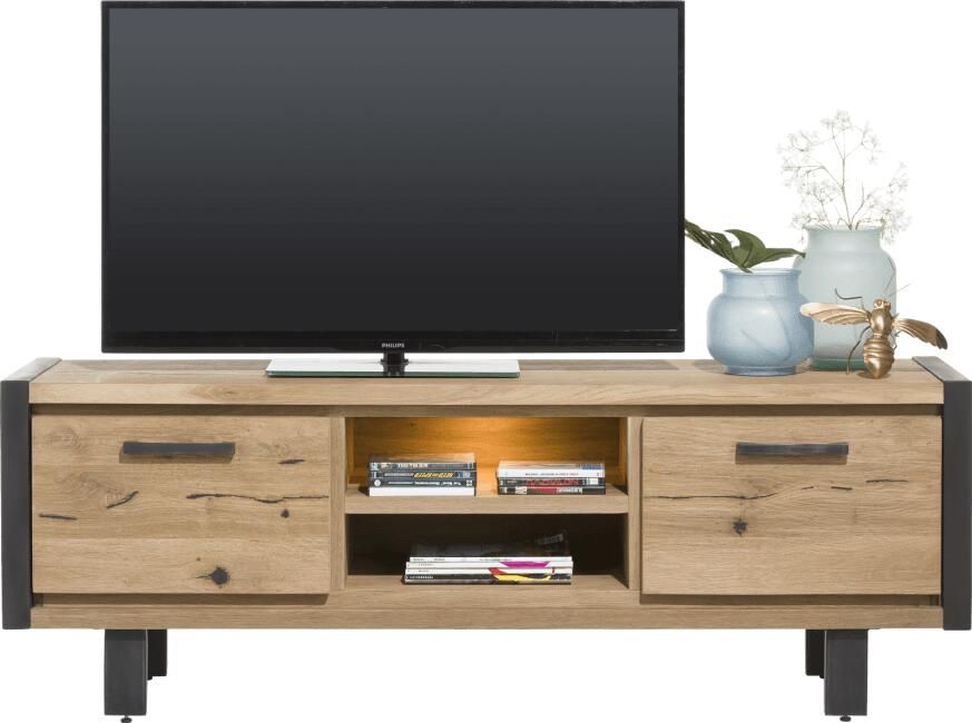 Happy@home Brooklyn lowboard 170 cm 2-kleppen + 2-niches (+ led) - Foto 1