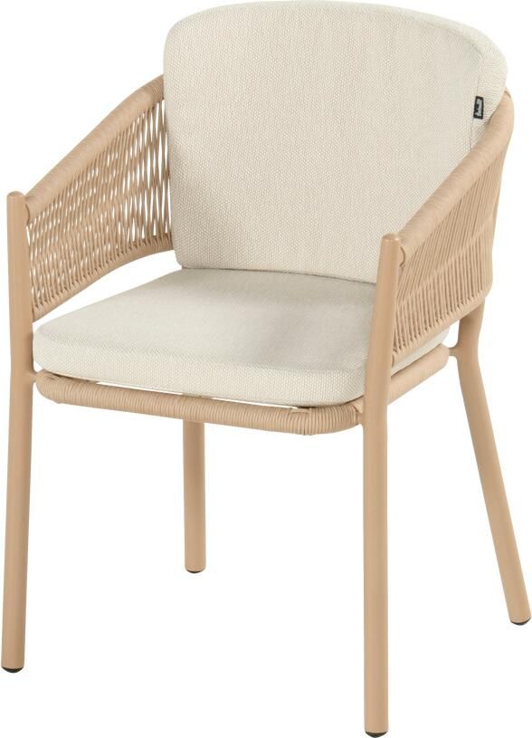 Hartman Altea dining tuinstoel cappuccino