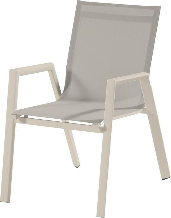 Hartman Napoli stapelbare tuinstoel sand beige
