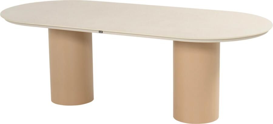 Hartman Valencia ovale tuintafel 220 x 100 cappuccino - Foto 1