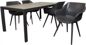 Hartman Qopps Kings 180cm tuintafel met Sophie studio Xerix