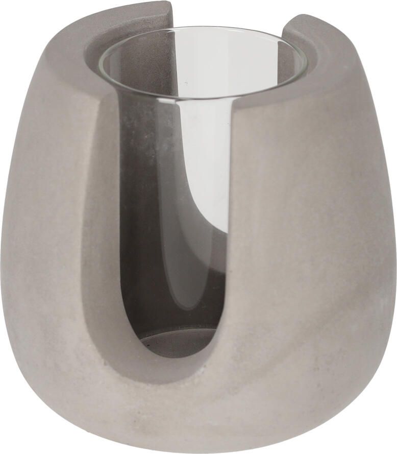 Jens Living Theelichthouder Tijn Grijs