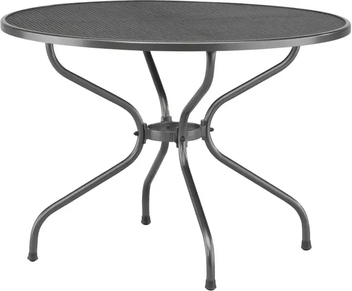 Kettler strekmetaal tafel 120 cm rond - Foto 1