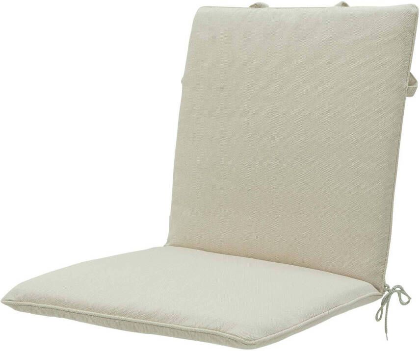 Madison Eco beige stapelstoel tuinkussen