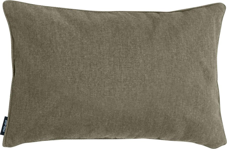 Madison lendekussen taupe eco