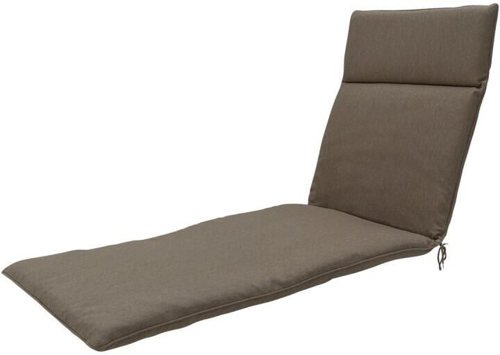 Madison ligbedkussen Eco taupe