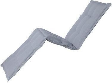 Madison Ligbedkussen Panama Light Grey 200x60 Grijs