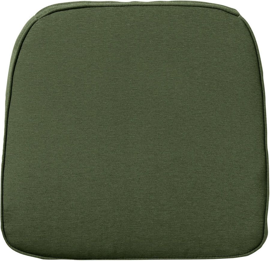 2-L Home & Garden Madison Zitkussen Panama 48x48 cm voor wicker tuinstoelen groen