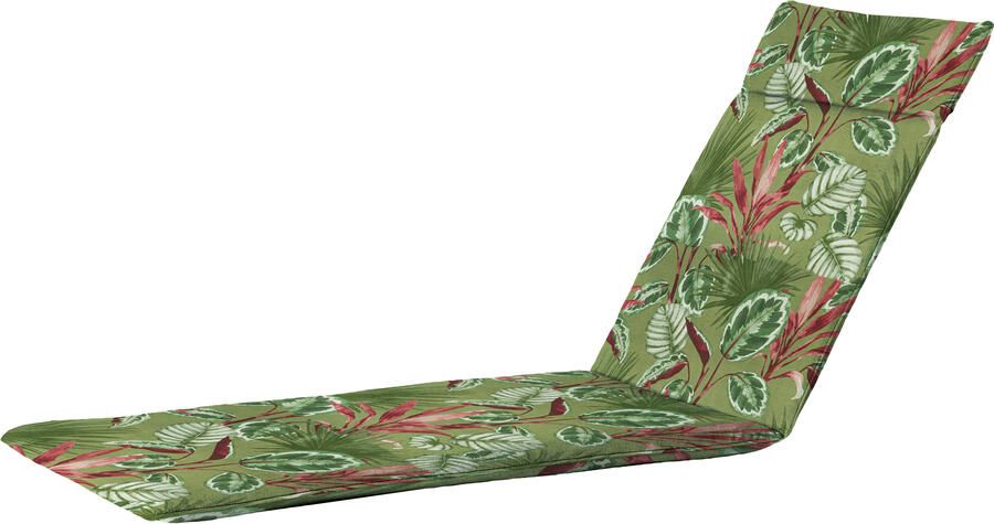 Madison sunlounger Cala green