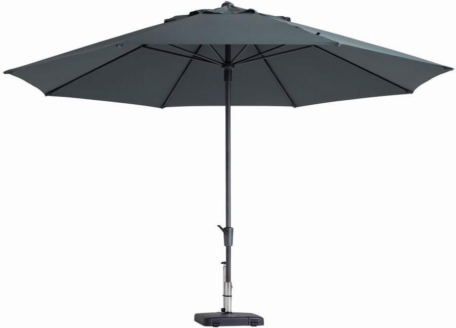 Madison Timor de luxe parasol 400 cm rond antraciet