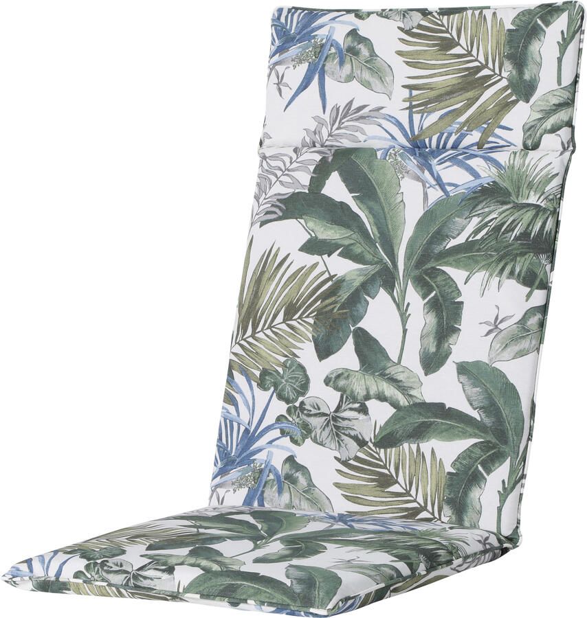 Madison tuinstoelkussen Bliss blue lage rug