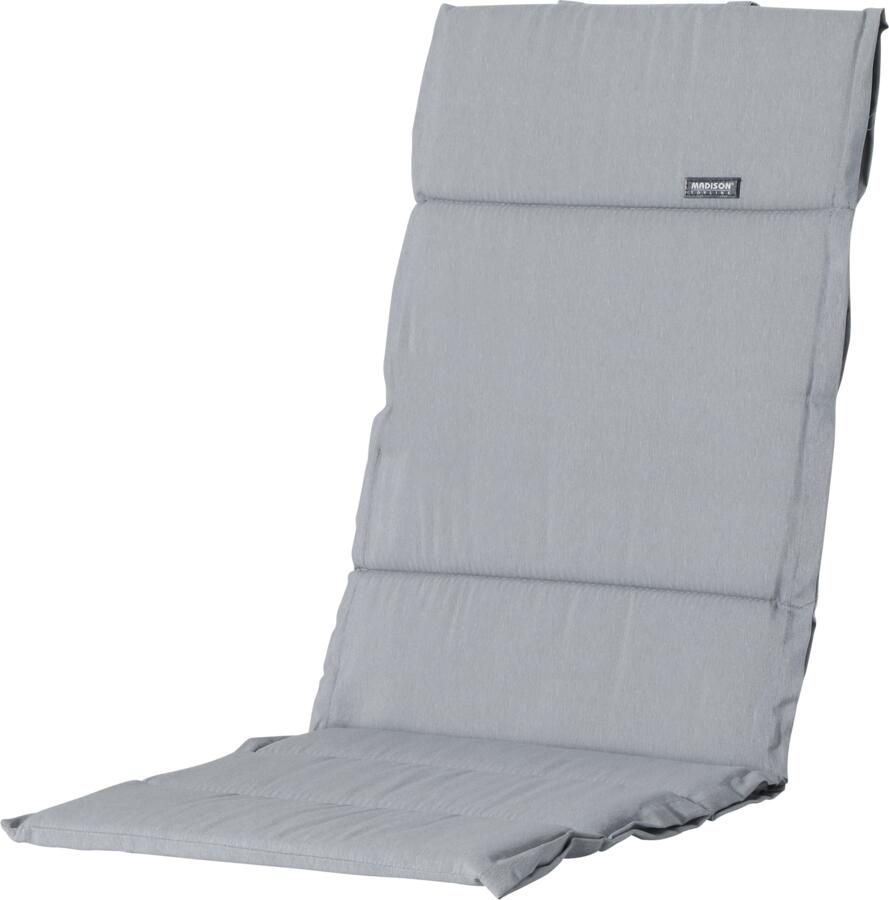 Madison tuinstoelkussen Panama light grey fiber de luxe
