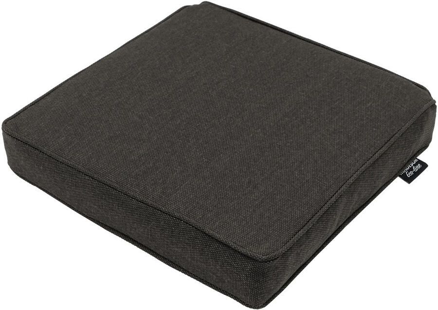 Madison zitkussen luxe dark grey eco
