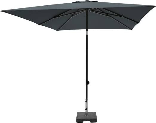 Madison Parasol Moraira grijs push-up 230x230cm