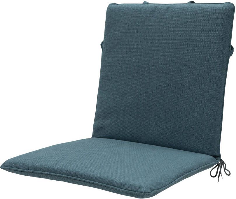 Madison stapelstoel tuinkussen Sea blue eco
