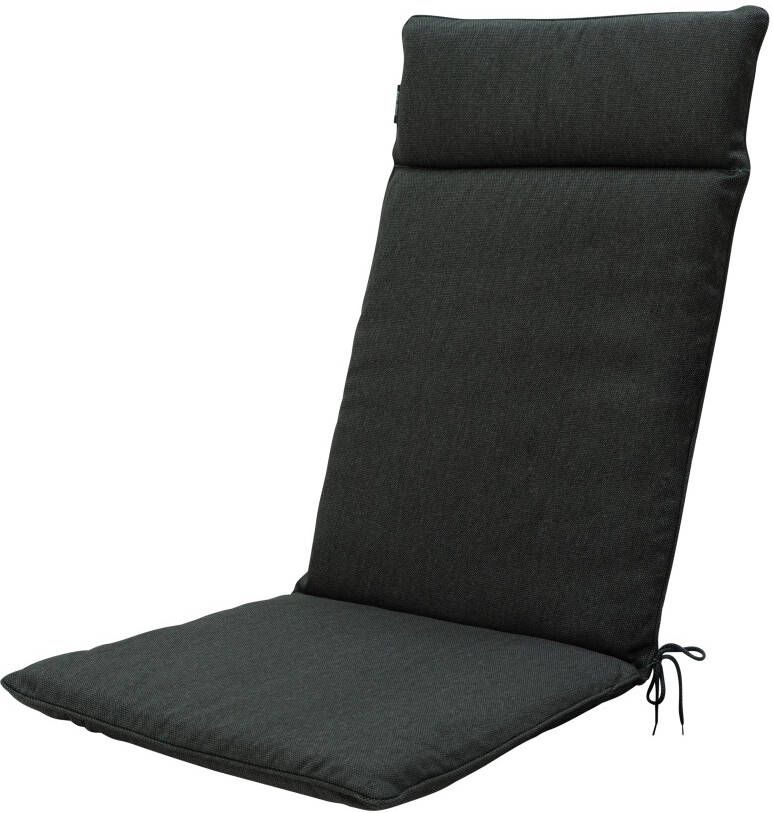 Madison tuinstoelkussen Dark grey eco