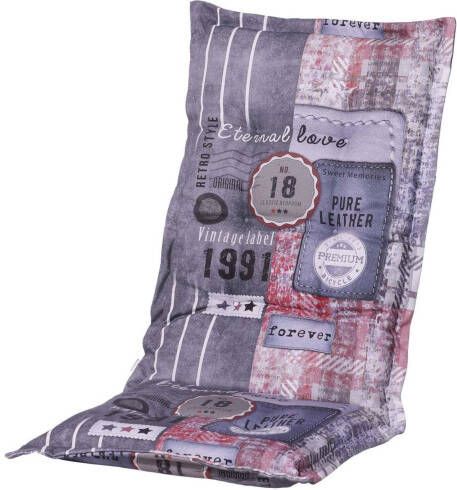 Madison tuinstoelkussen Ruita Red