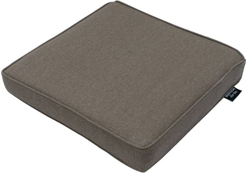 Madison zitkussen luxe taupe eco