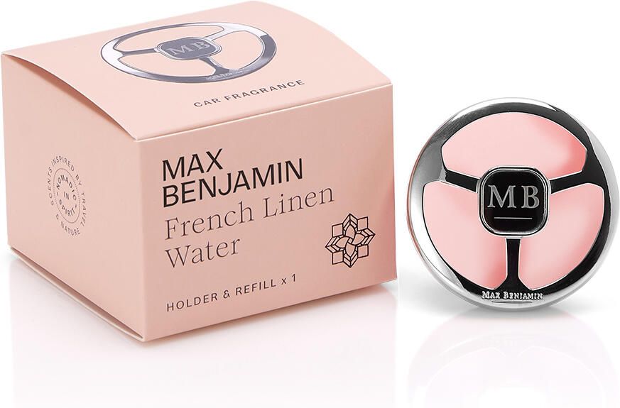 Max Benjamin Car Fragrance Dispenser French Linen Water
