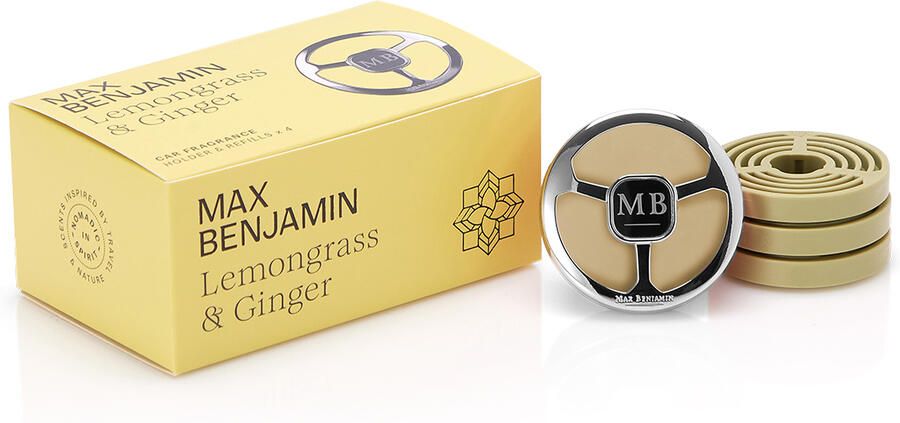 Max Benjamin Car Fragrance Gift Set Lemongrass & Ginger - Foto 1