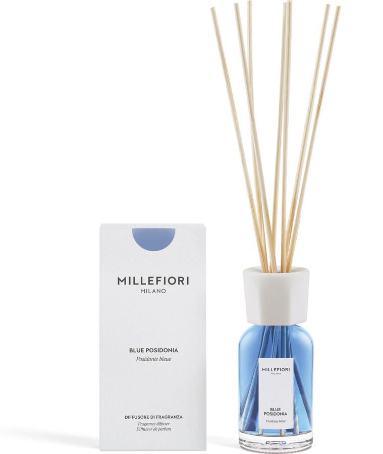 Millefiori Milano new reed diffuser 100 ml Blue Posidonia