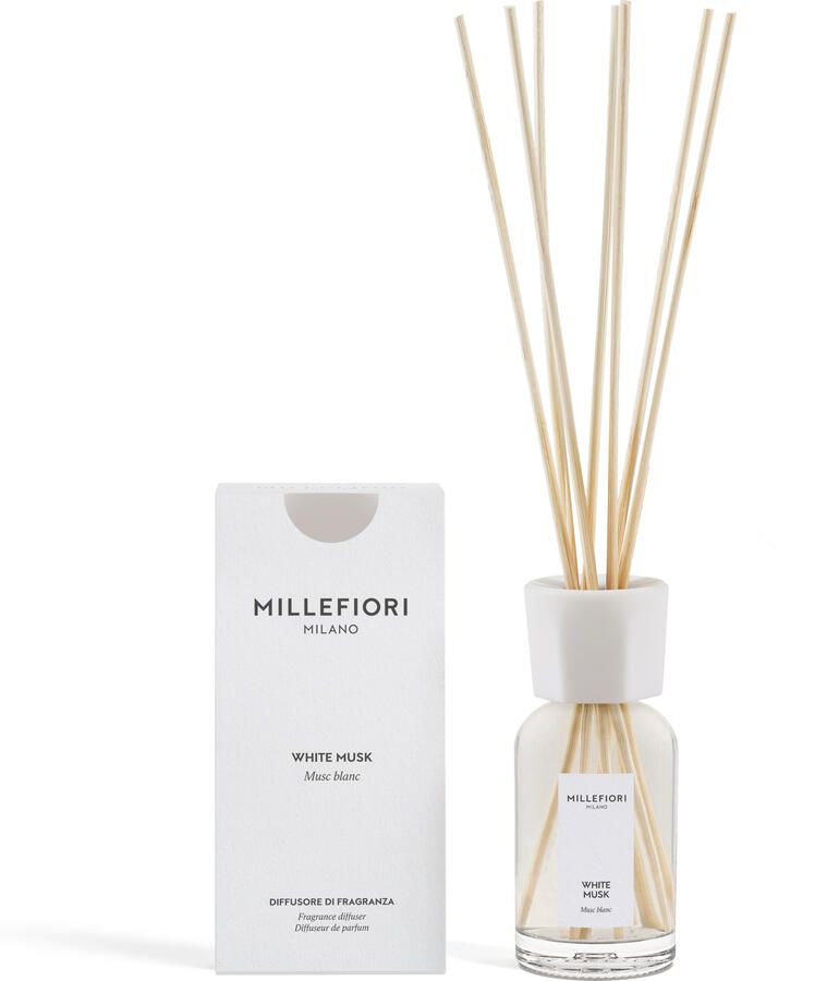 Millefiori Milano new reed diffuser 100 ml White Musk