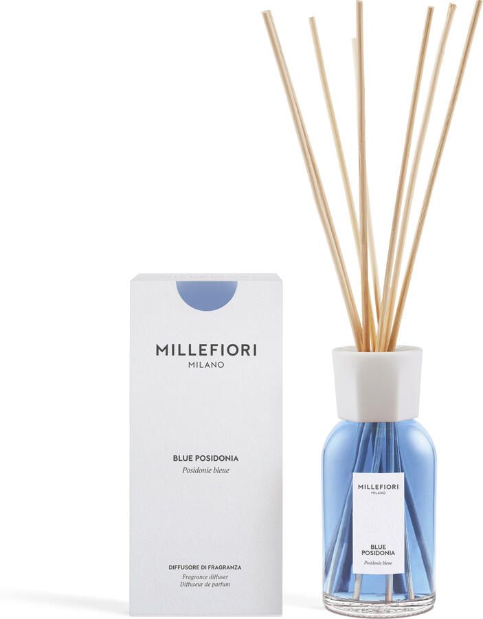 Millefiori Milano new reed diffuser 250 ml Blue Posidonia