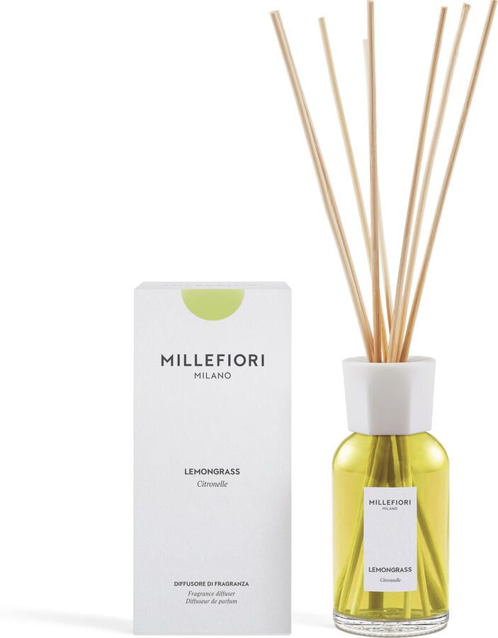 Millefiori Milano new reed diffuser 250 ml Lemon Grass - Foto 1