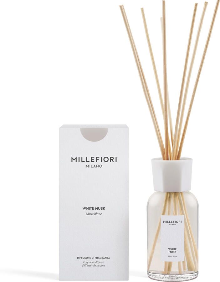 Millefiori Milano new reed diffuser 250 ml White Musk