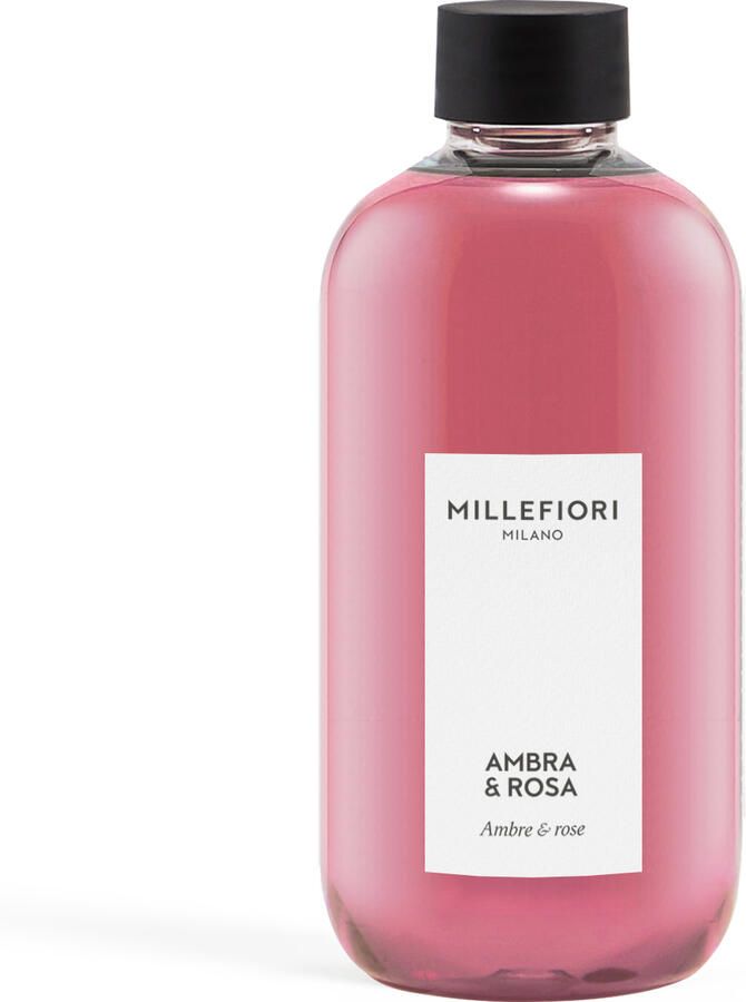 Millefiori Milano new refill 250 ml Ambra & Rosa