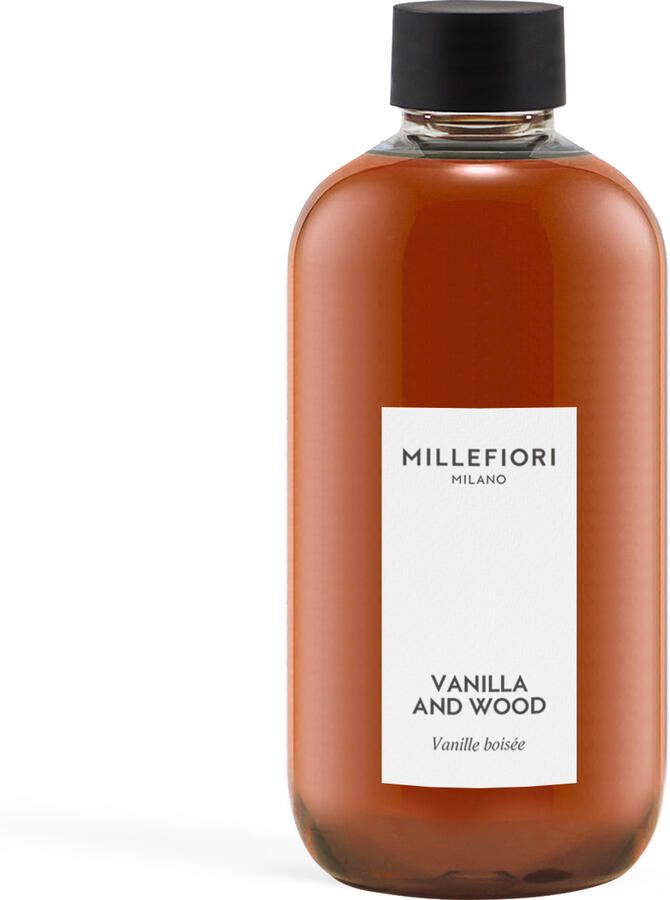 Millefiori Milano new refill 250 ml Vanilla & Wood