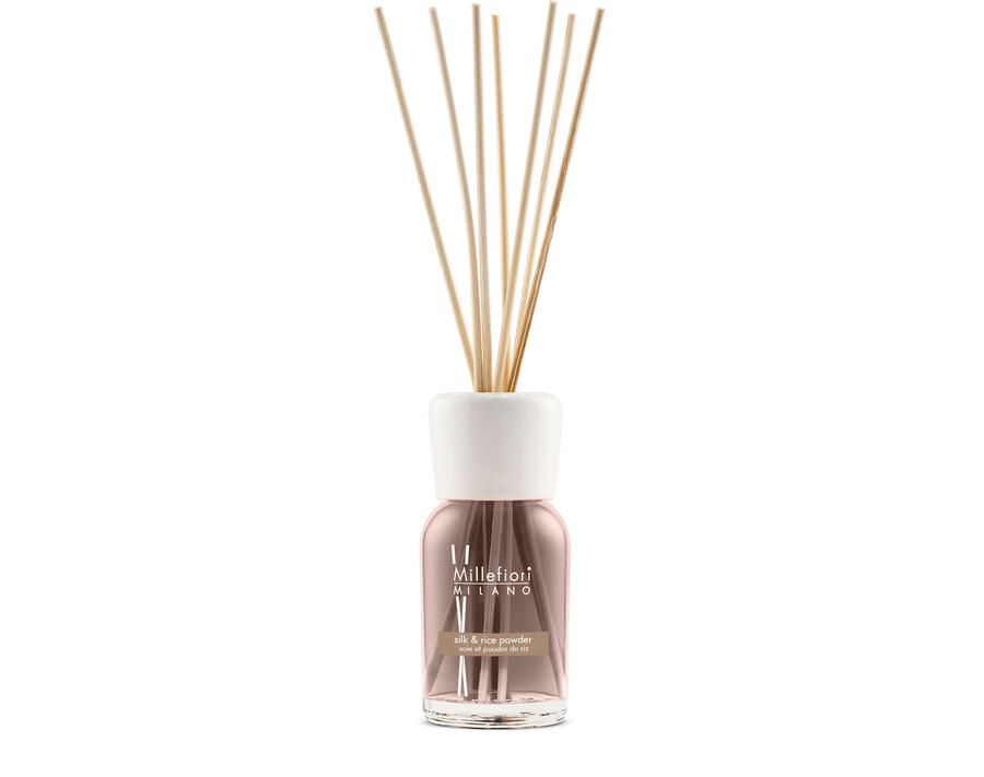 Millefiori Milano Reed Diffuser 250 ml Silk & Rice Powder