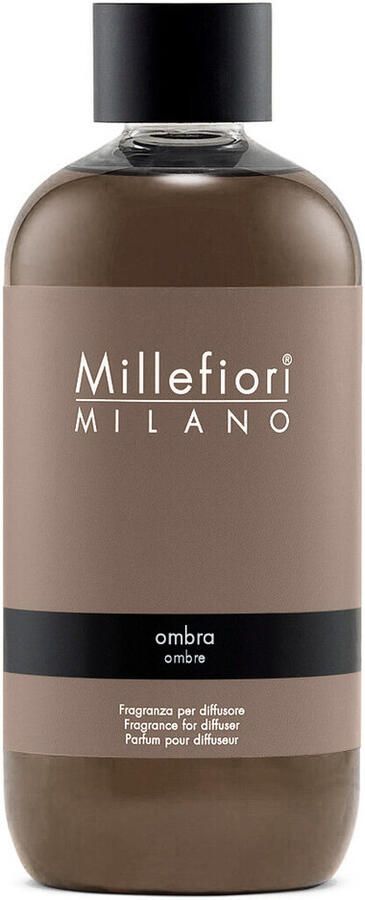Millefiori Milano refill geurstokjes 250 ml Ombra