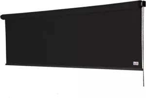 Nesling Rolgordijn breed 1.98 x 2.4m zwart