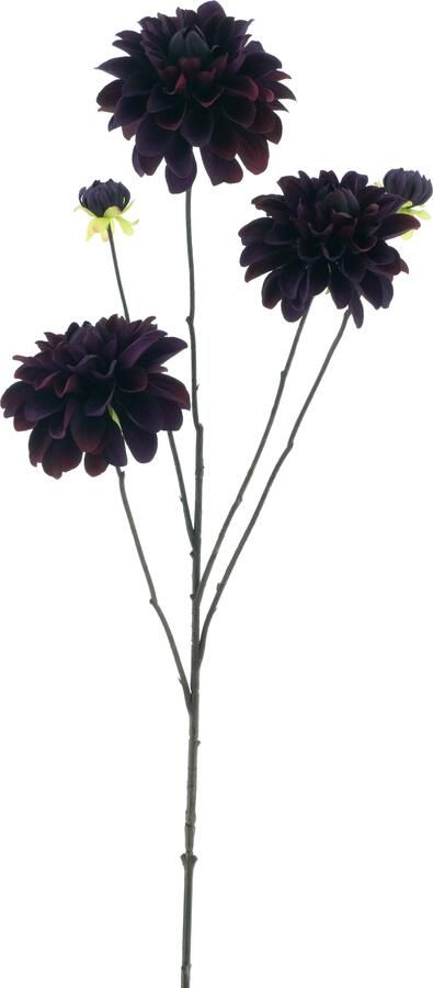 Nova Nature Dahlia spray Capitolburgundy 89cm