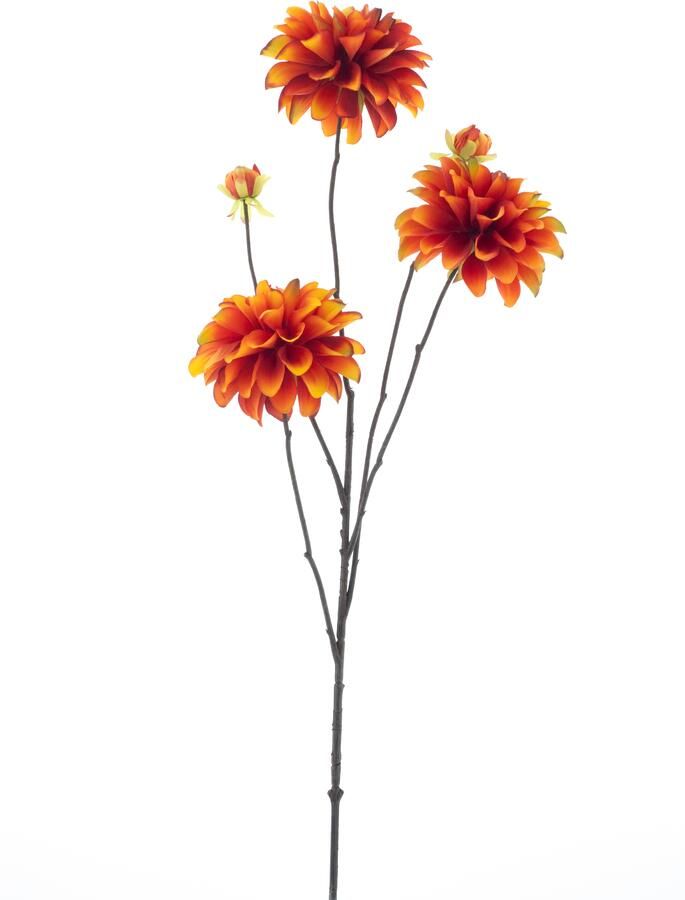 Nova Nature Dahlia spray Capitolorange 89cm - Foto 1