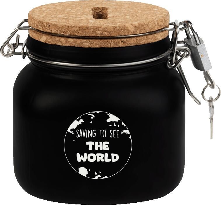 Paper Dreams Luxe Spaarpot Saving to see the world