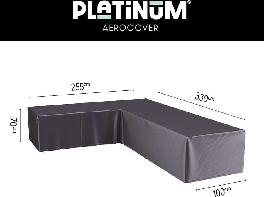 AeroCover Loungesethoes Hoek L 330x255x100xH70 cm - Foto 2