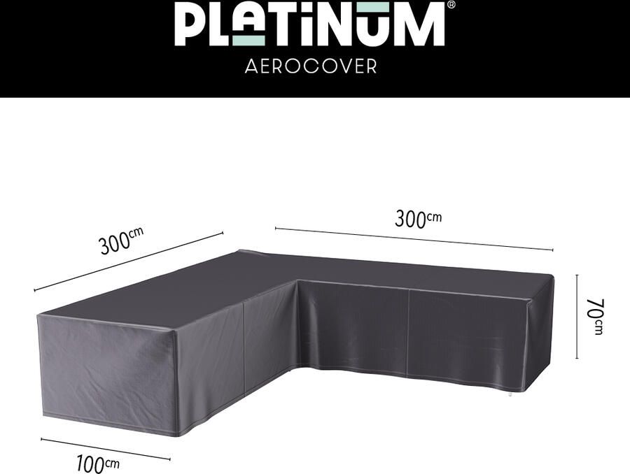 AeroCover Loungesethoes Hoekbank B 300 x D 300 cm