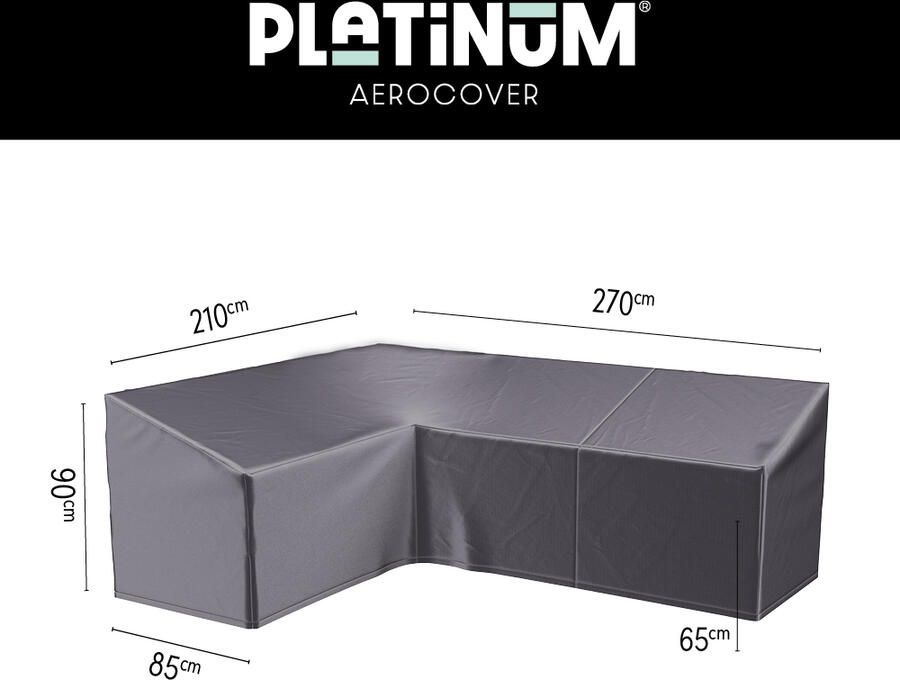 Platinum aerocover Loungesethoes hoekbank L Links 270