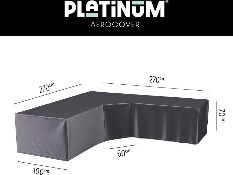 Platinum aerocover loungesethoes hoekbank Lt 270