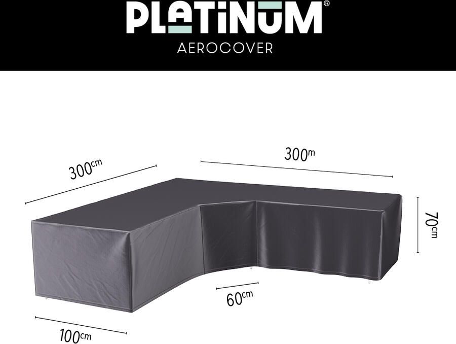 Platinum aerocover loungesethoes hoekbank Lt 300