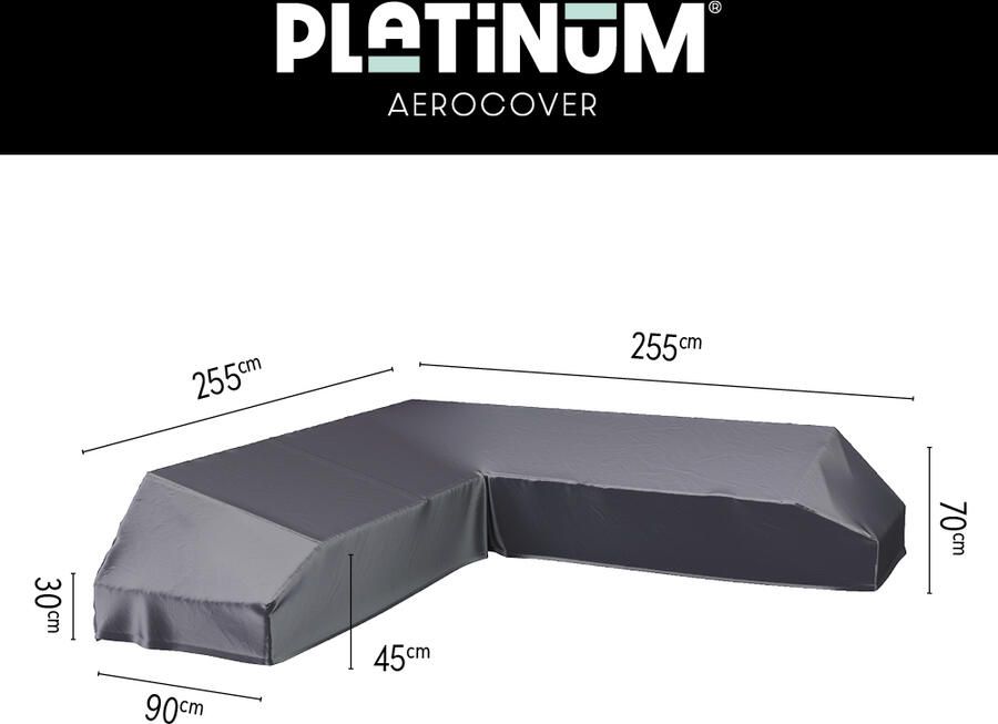 AeroCover Loungesethoes Platform B 255 x D 255 cm - Foto 2