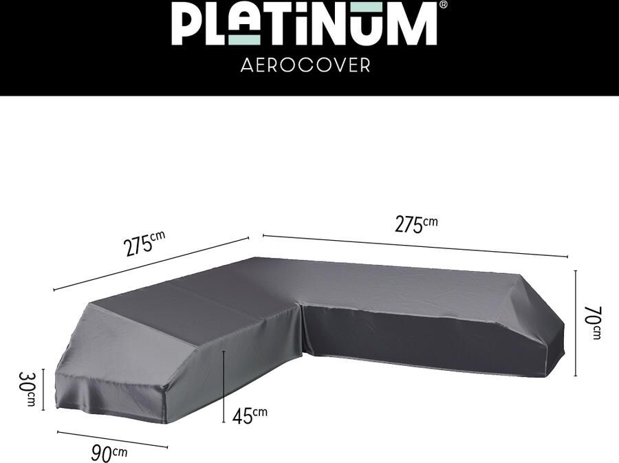 AeroCover Loungesethoes Platform B 275 x D 275 cm