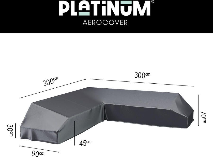 AeroCover Loungesethoes Platform B 300 x D 300 cm