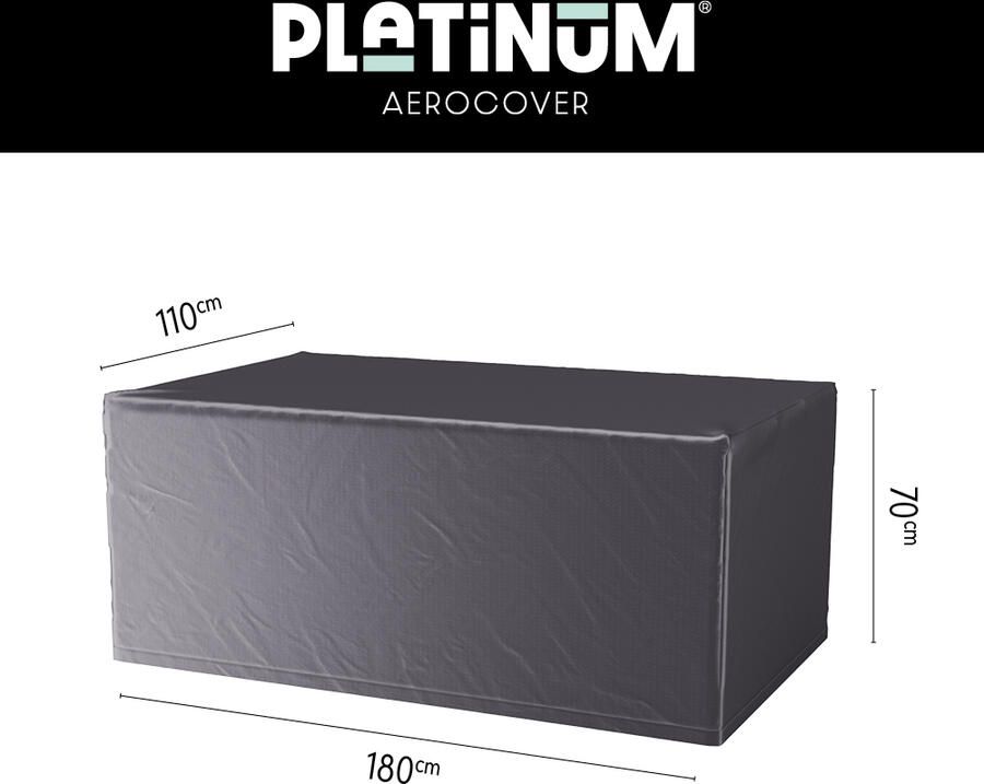 Platinum aerocover Tuintafelhoes 180x110