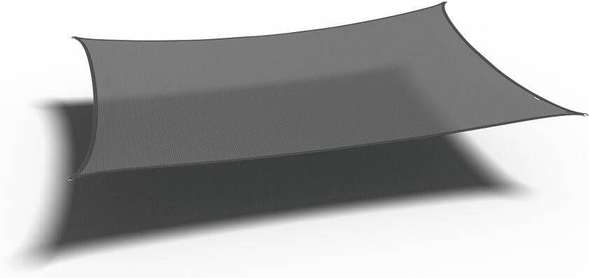 Platinum sun & shade Platinum Schaduwdoek rechthoek antraciet 400x300