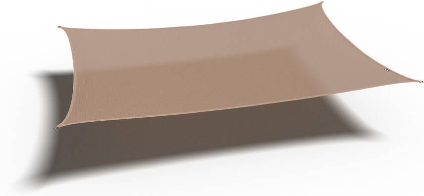 Platinum sun & shade Platinum Schaduwdoek rechthoek zand 400x300 - Foto 2